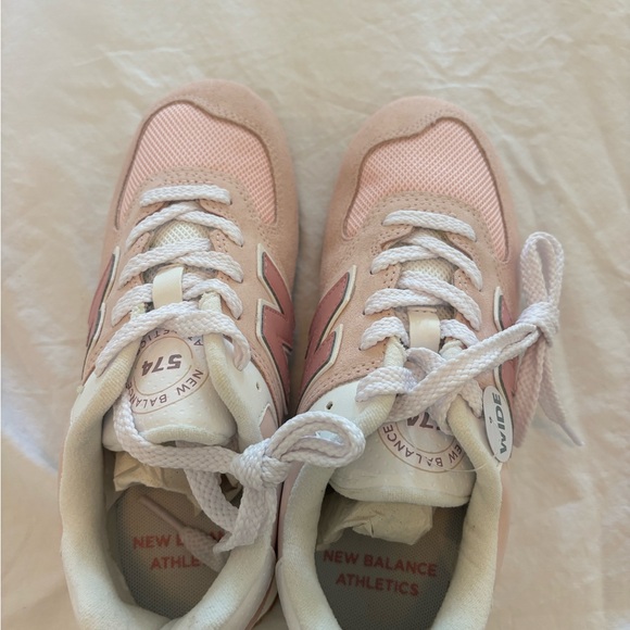 New Balance Kids' Pink Classic Sneaker - Wide - Picture 5 of 5